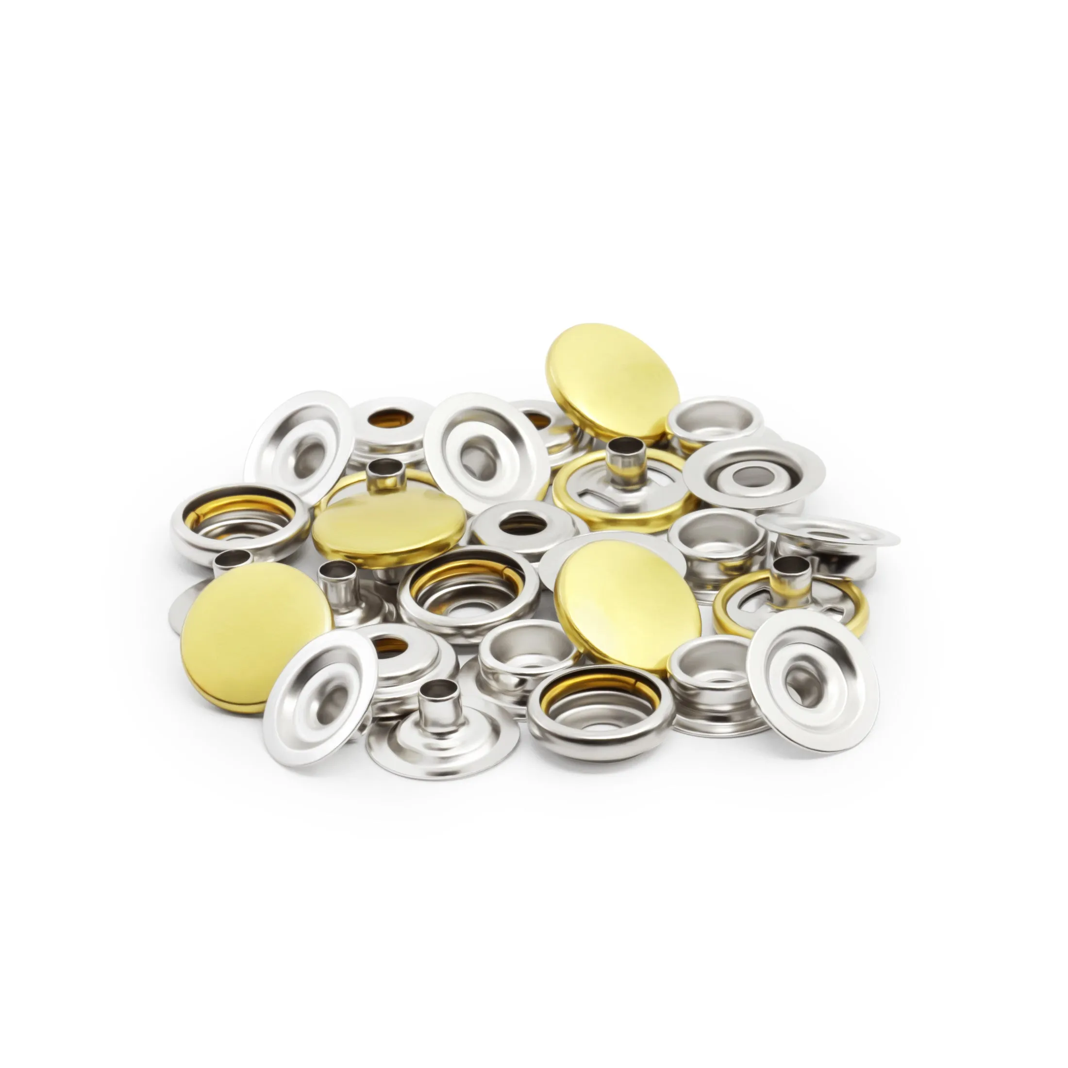 5/8" Heavy Duty Snaps, 7 Sets
