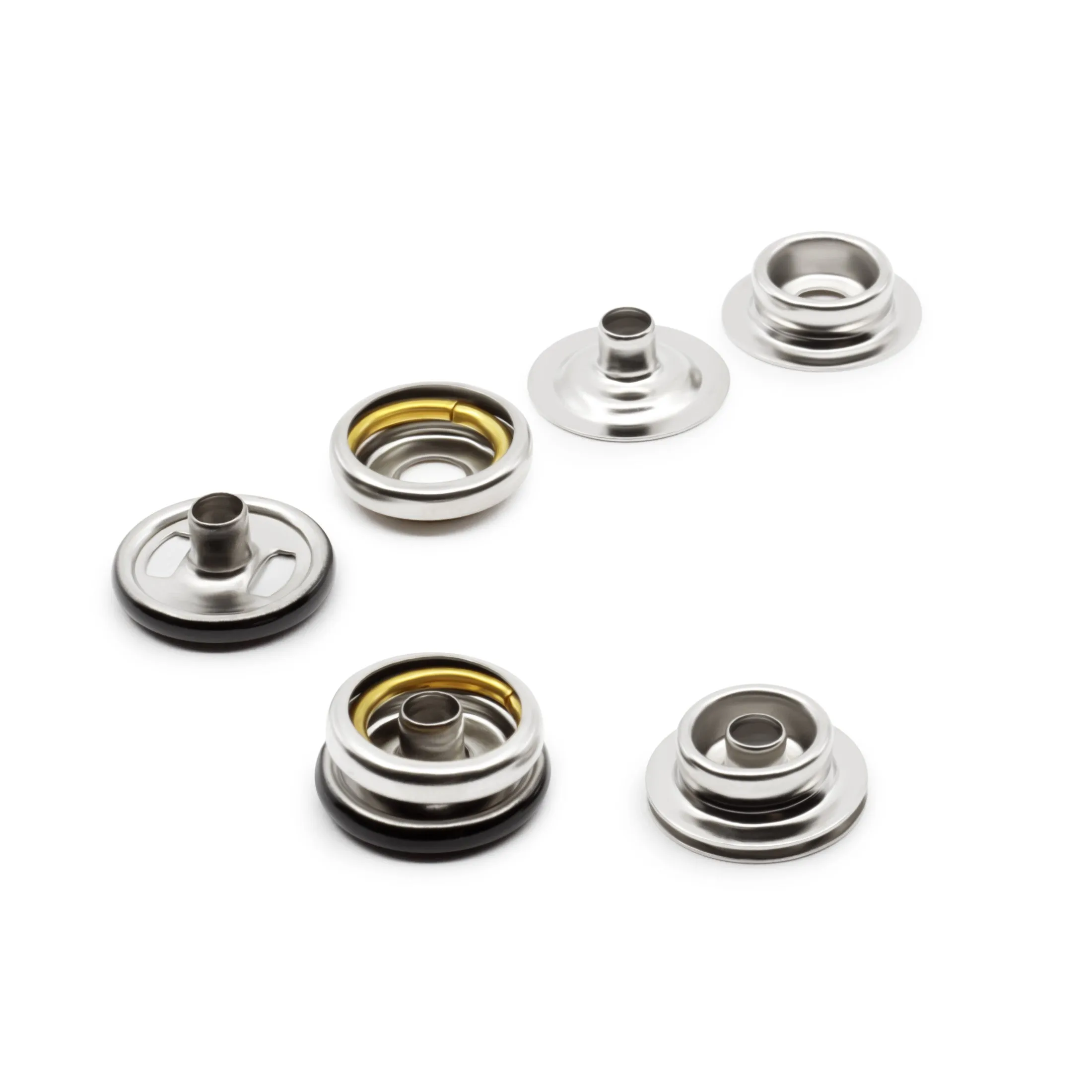 5/8" Heavy Duty Snaps, 7 Sets