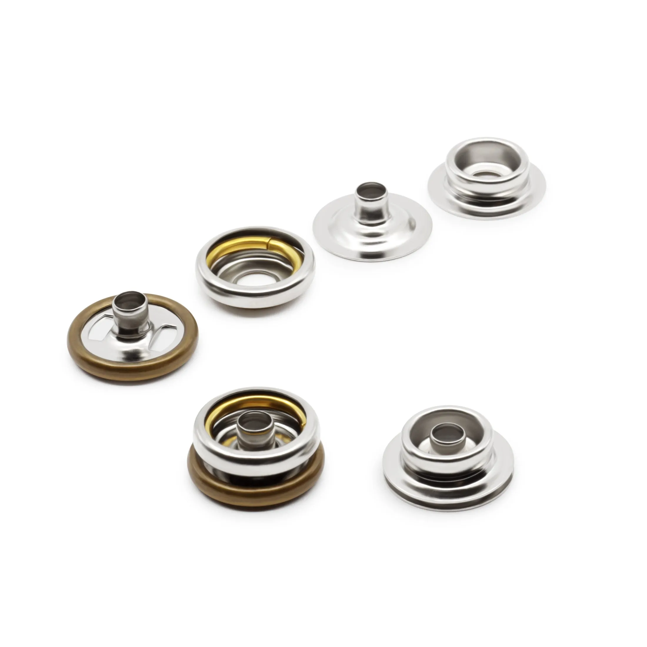 5/8" Heavy Duty Snaps, 7 Sets