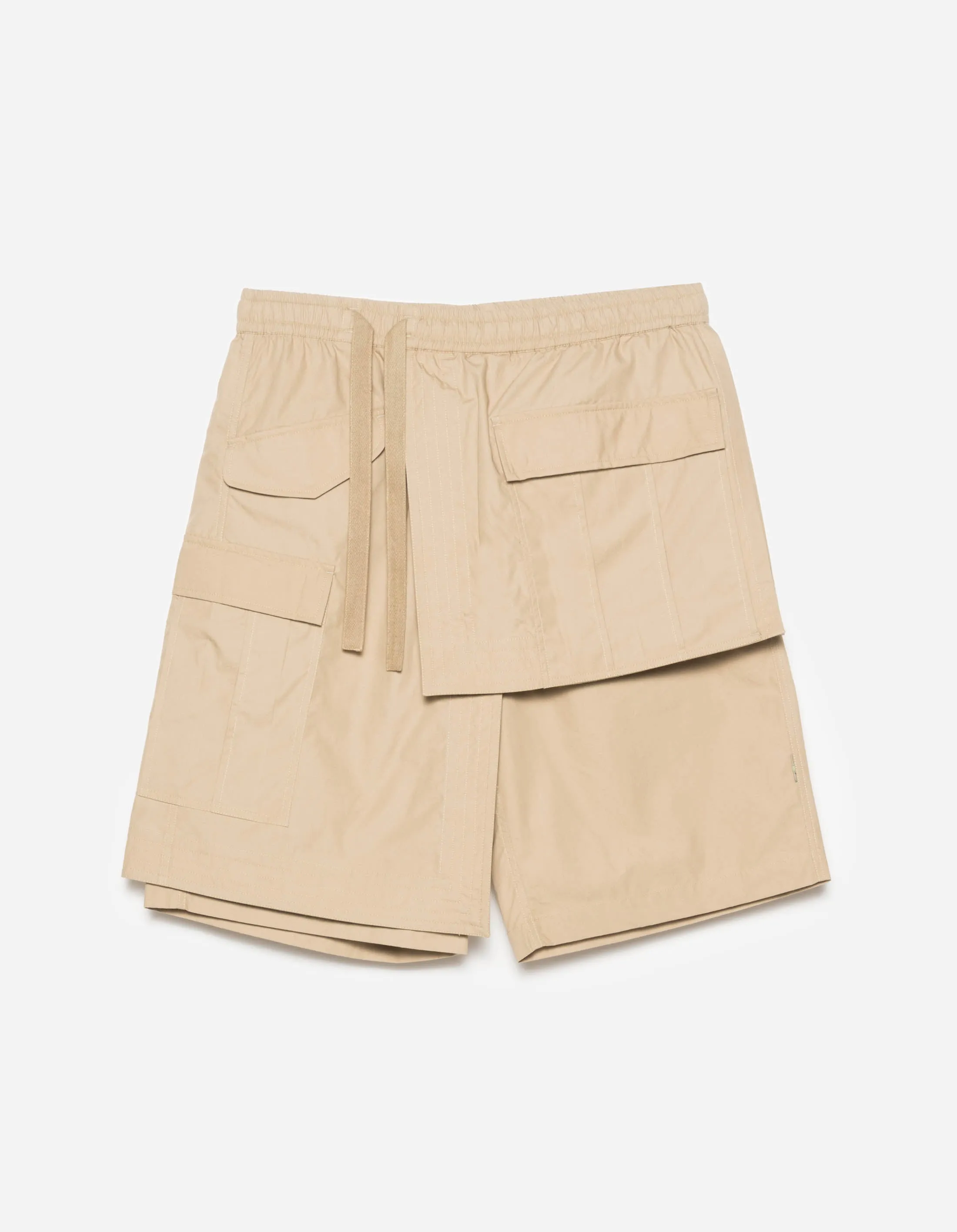 6056 Asym Hakama Shorts Sand