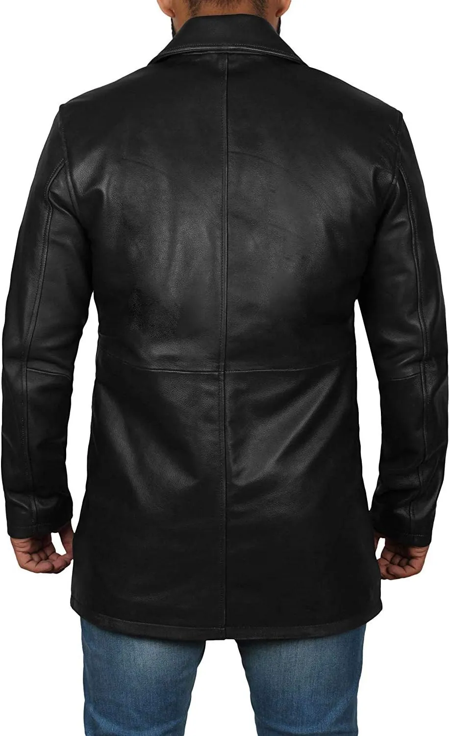 Brown Leather Jacket Men - Natural Distressed Leather Jackets for Men