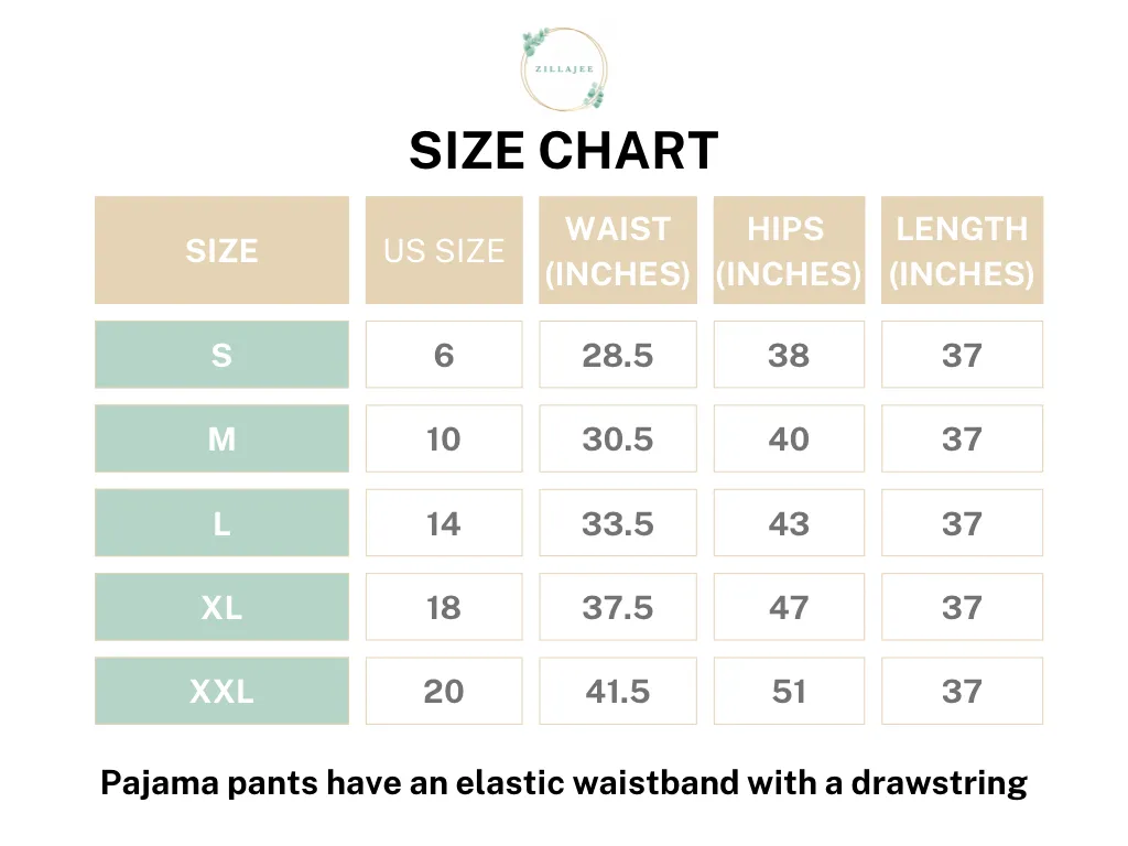 Cotton Pajama Pants Women - Marine Melodies