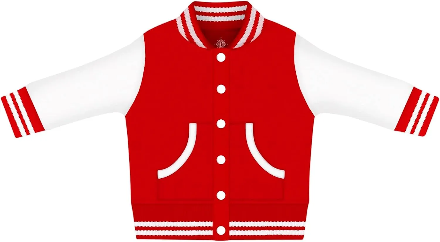 Creative Knitwear Varsity Bomber Jacket - Letterman Jacket - Game Day Baby Sweatshirt