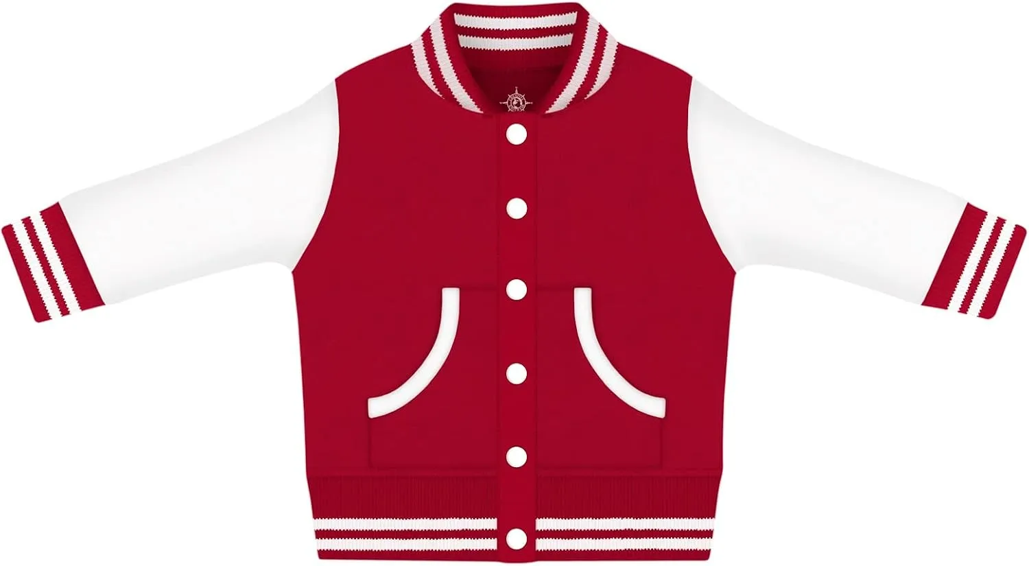 Creative Knitwear Varsity Bomber Jacket - Letterman Jacket - Game Day Baby Sweatshirt