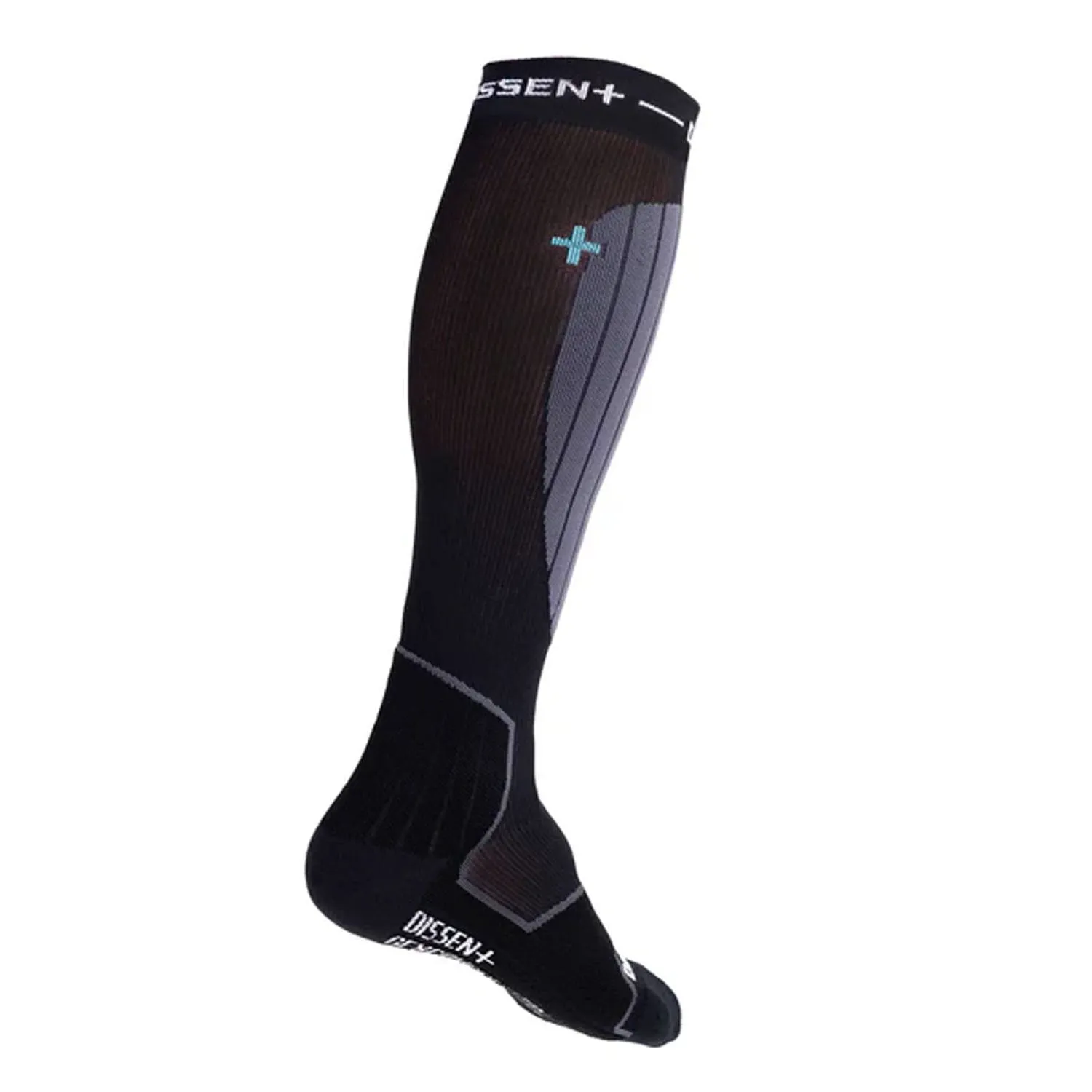Dissent GFX Compression Hybrid DLX-Wool Sock Black