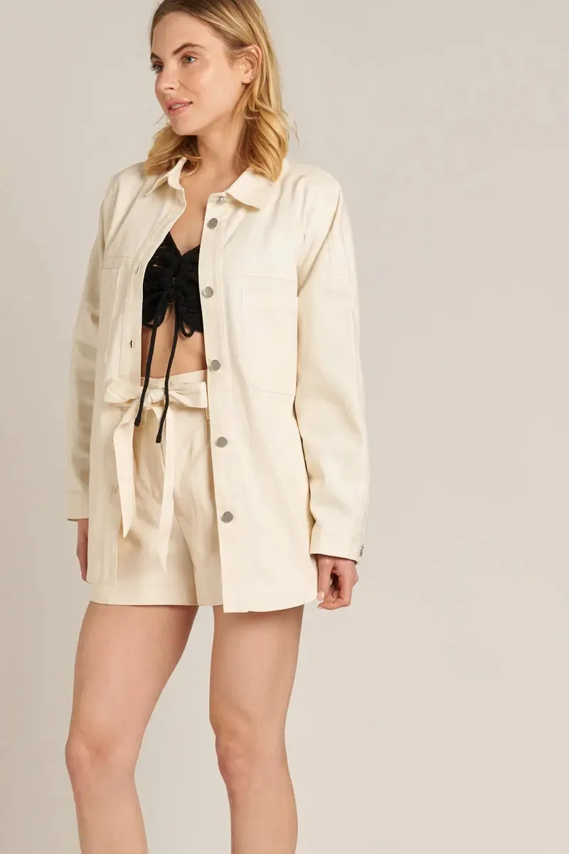 En Creme Dede Oversized Shirt  The Perfect Denim Layer
