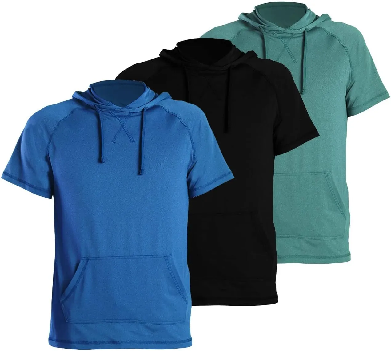 Facitisu Men Athletic Hoodies Workout Shirts Lightweight Sweatshirts Pullover Sport Hoody Fashion Hoodie Shirts