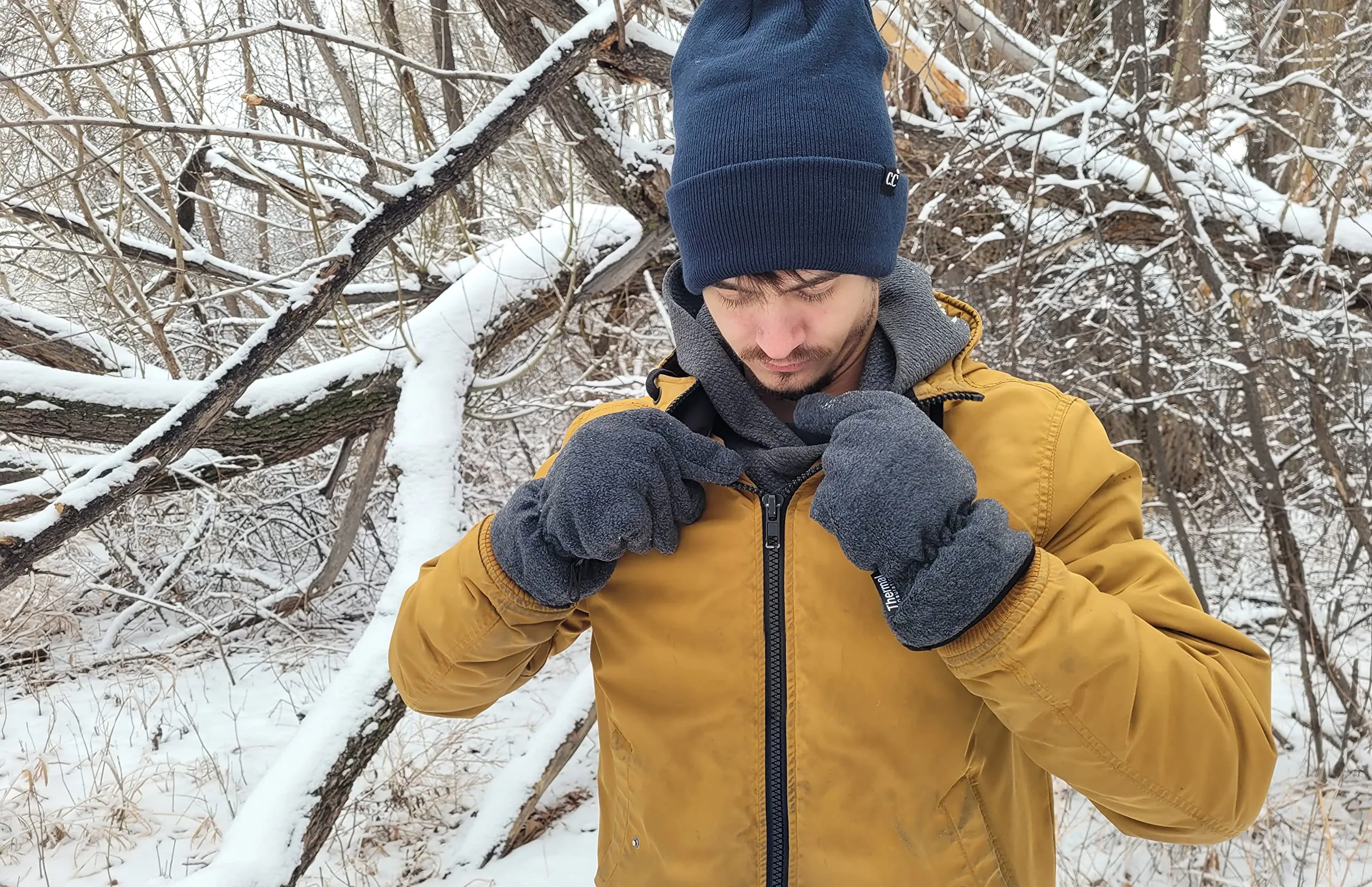 Insulated Polar Fleece Gloves