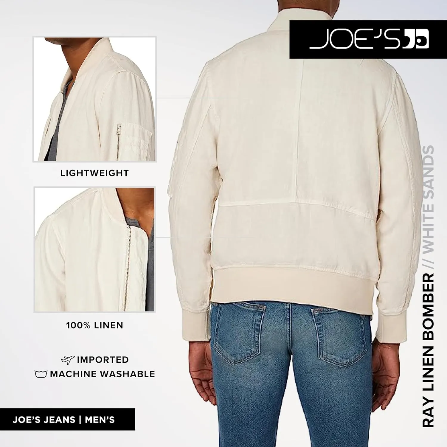 Joe's Men's Ray Linen Bomber