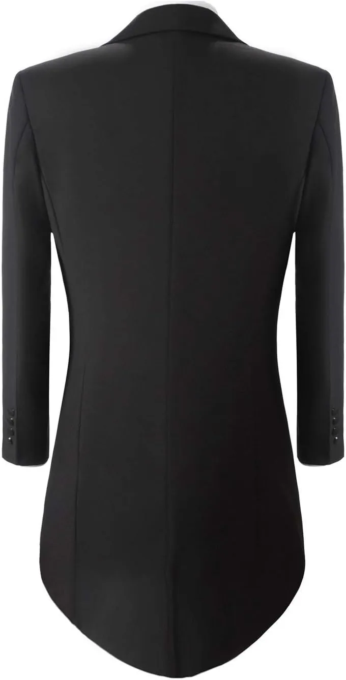Mens Handsome 3 Pieces Tailcoat Suit Set Business Suit for Men Formal Wedding Attire Classic Outfit 2024 EXZ001