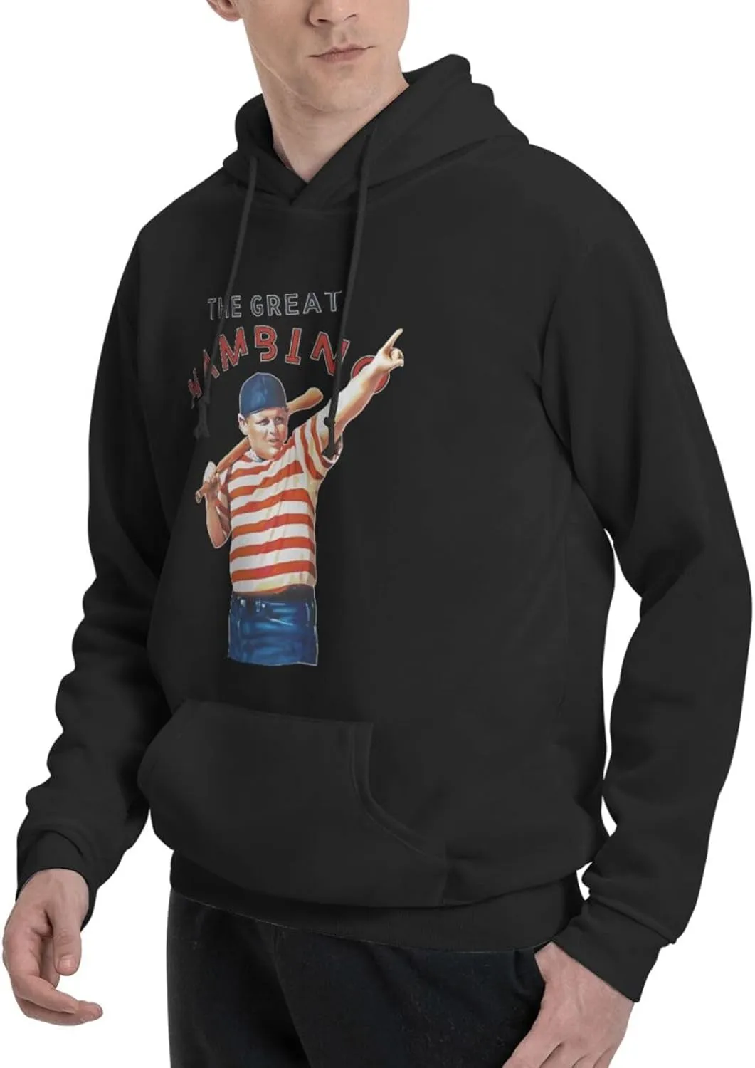 Mens Hooded Sweatshirt, Hooded Sportswear Shirts, Drawstring Pullover Hoodie