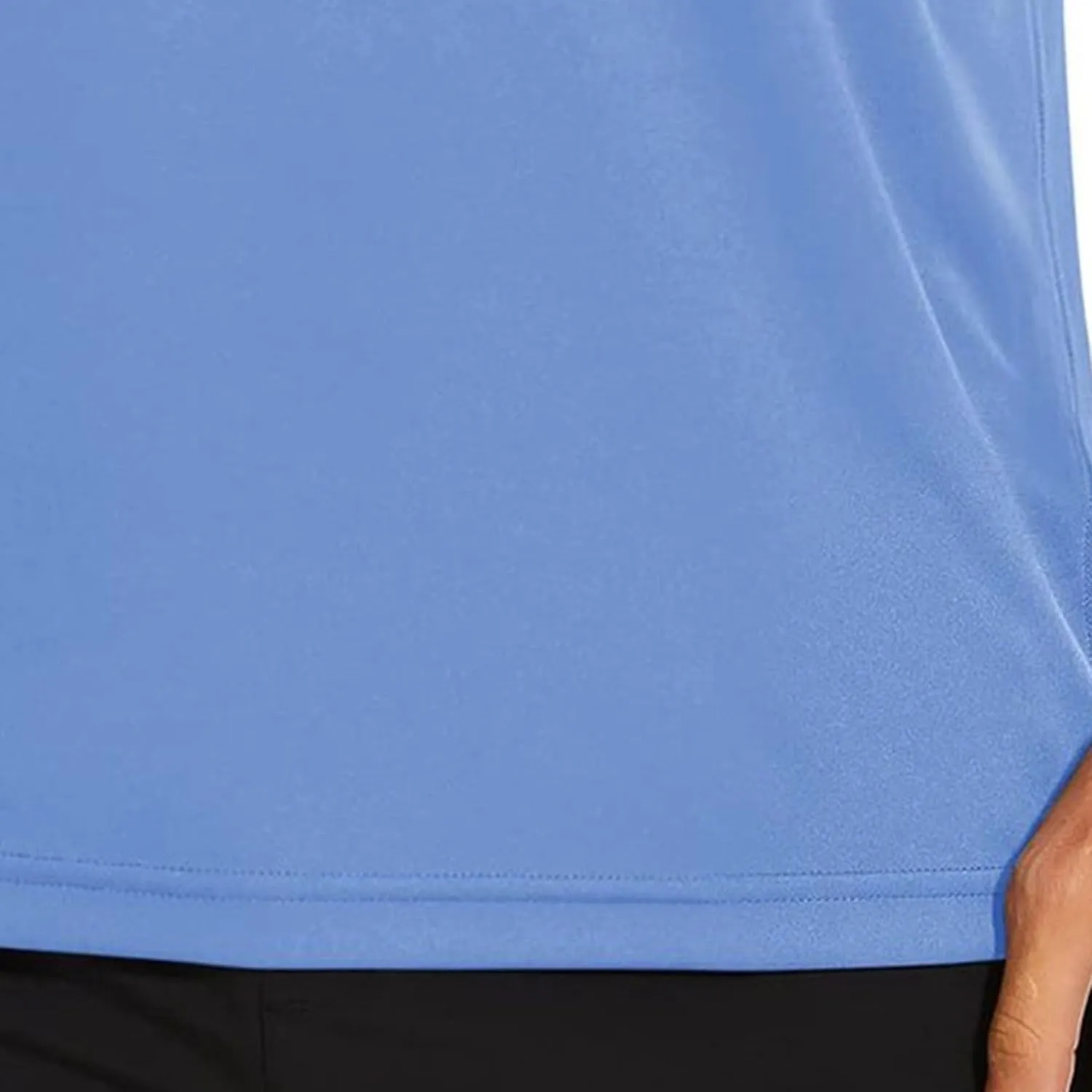 Men's Ice Silk Long Sleeve Shirts Quick Drying Breathable Undershirt Round Neck Sun Protection T-Shirt