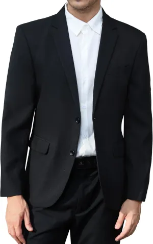 Men's Lightweight Casual Blazers Sport Coats Regular Fit Suit Blazer Jackets Two Button