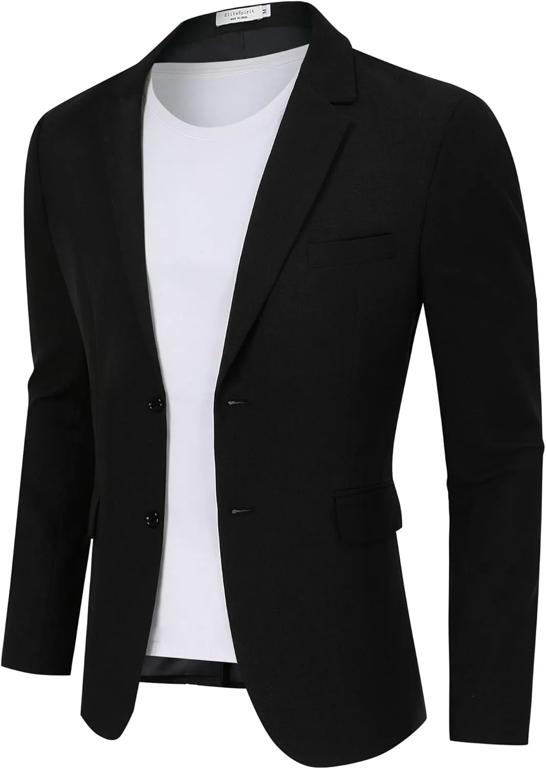 Men's Lightweight Casual Blazers Sport Coats Regular Fit Suit Blazer Jackets Two Button