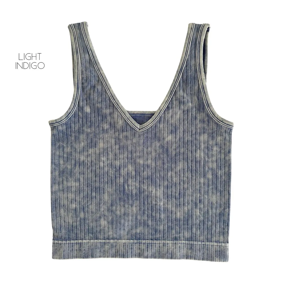 Reversible Cropped Tank