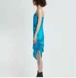 Stolen Girlfriends Club Bowery Slip Dress - Marine