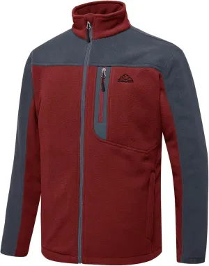 TBMPOY Men's Fleece Jackets Lightweight Full-Zip Fall Jacket Warm Winter Coats Outdoor Hiking with Pockets