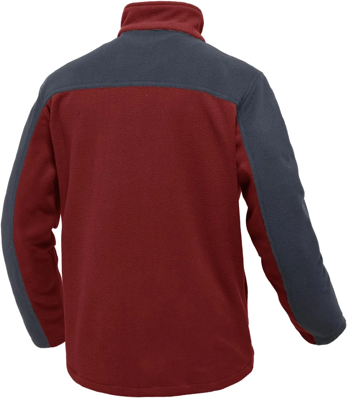 TBMPOY Men's Fleece Jackets Lightweight Full-Zip Fall Jacket Warm Winter Coats Outdoor Hiking with Pockets