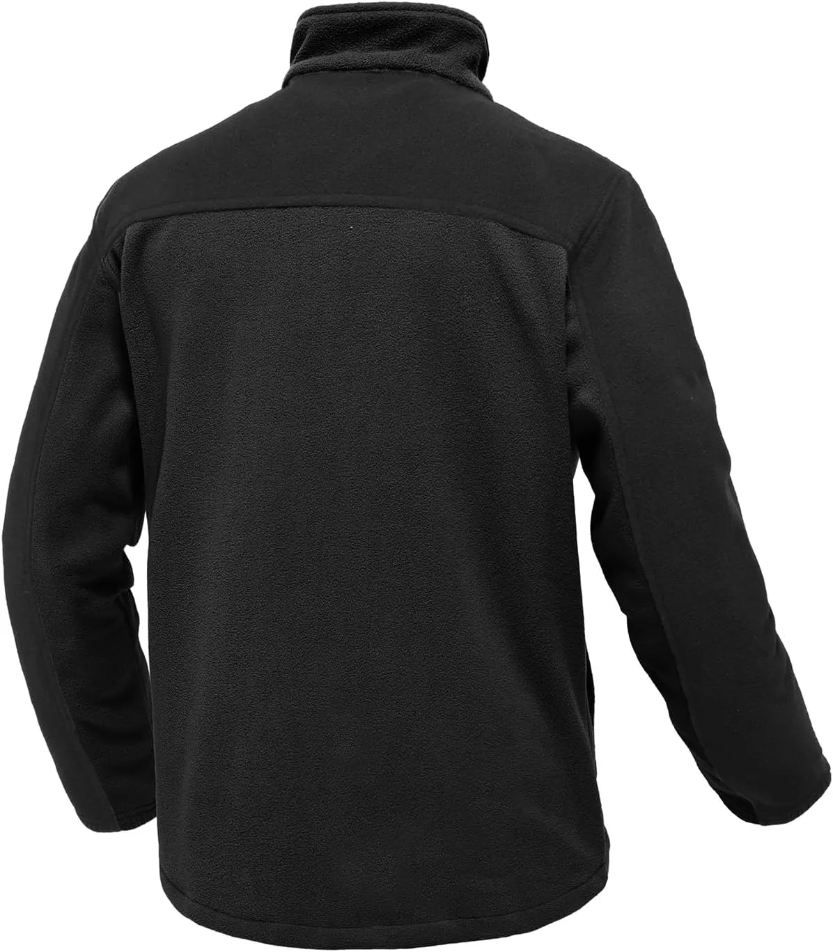 TBMPOY Men's Fleece Jackets Lightweight Full-Zip Fall Jacket Warm Winter Coats Outdoor Hiking with Pockets