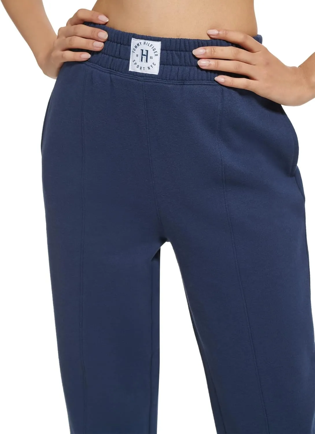 Tommy Hilfiger Women's Easy Fit Pintucks Elastic Ankles Jogger