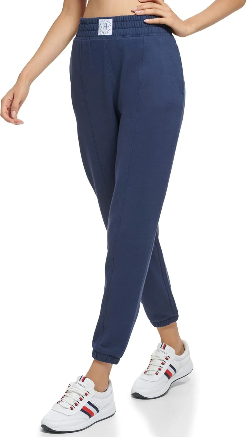 Tommy Hilfiger Women's Easy Fit Pintucks Elastic Ankles Jogger