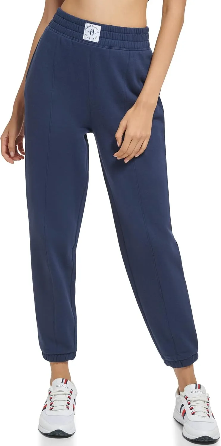 Tommy Hilfiger Women's Easy Fit Pintucks Elastic Ankles Jogger