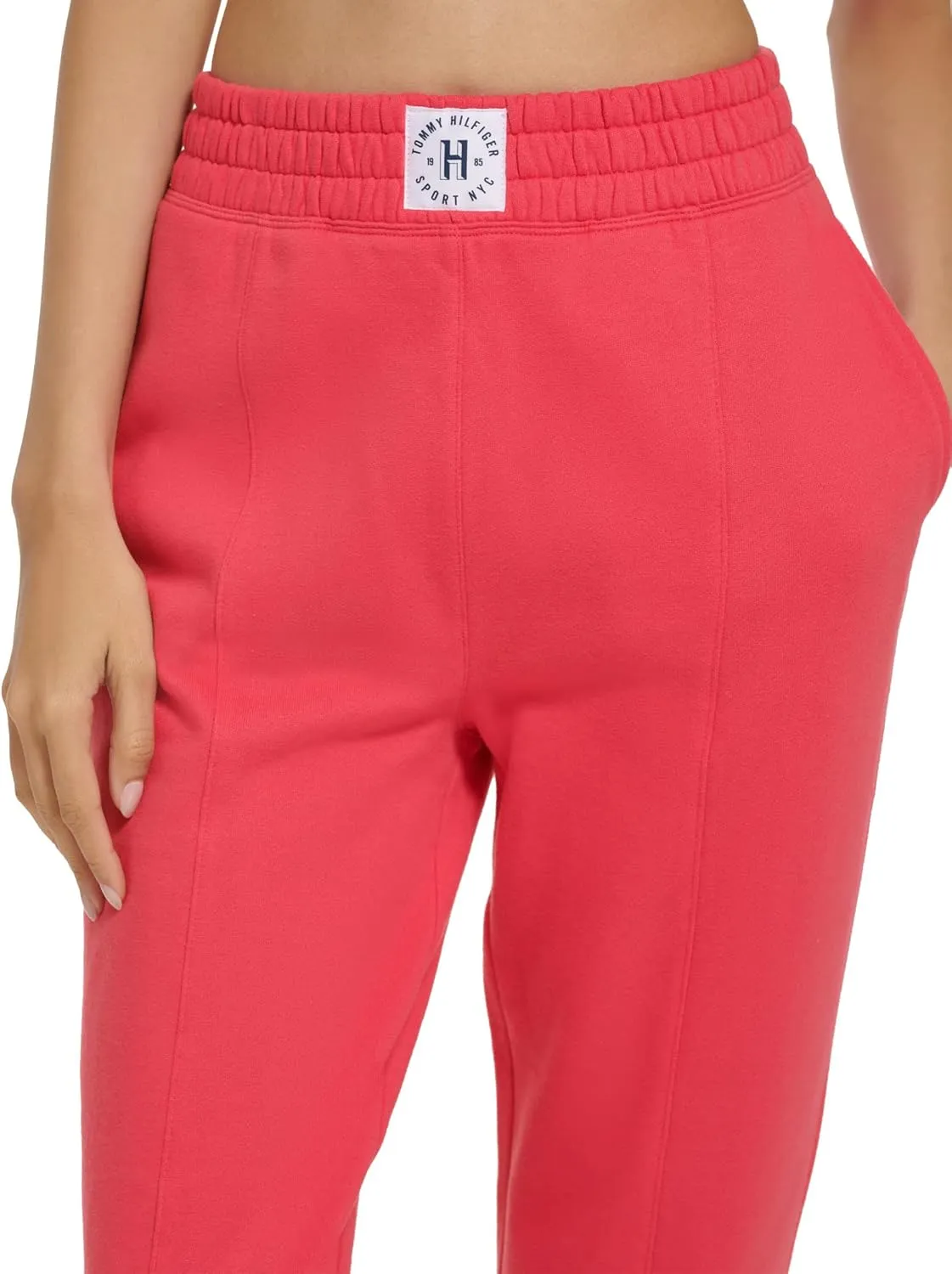 Tommy Hilfiger Women's Easy Fit Pintucks Elastic Ankles Jogger