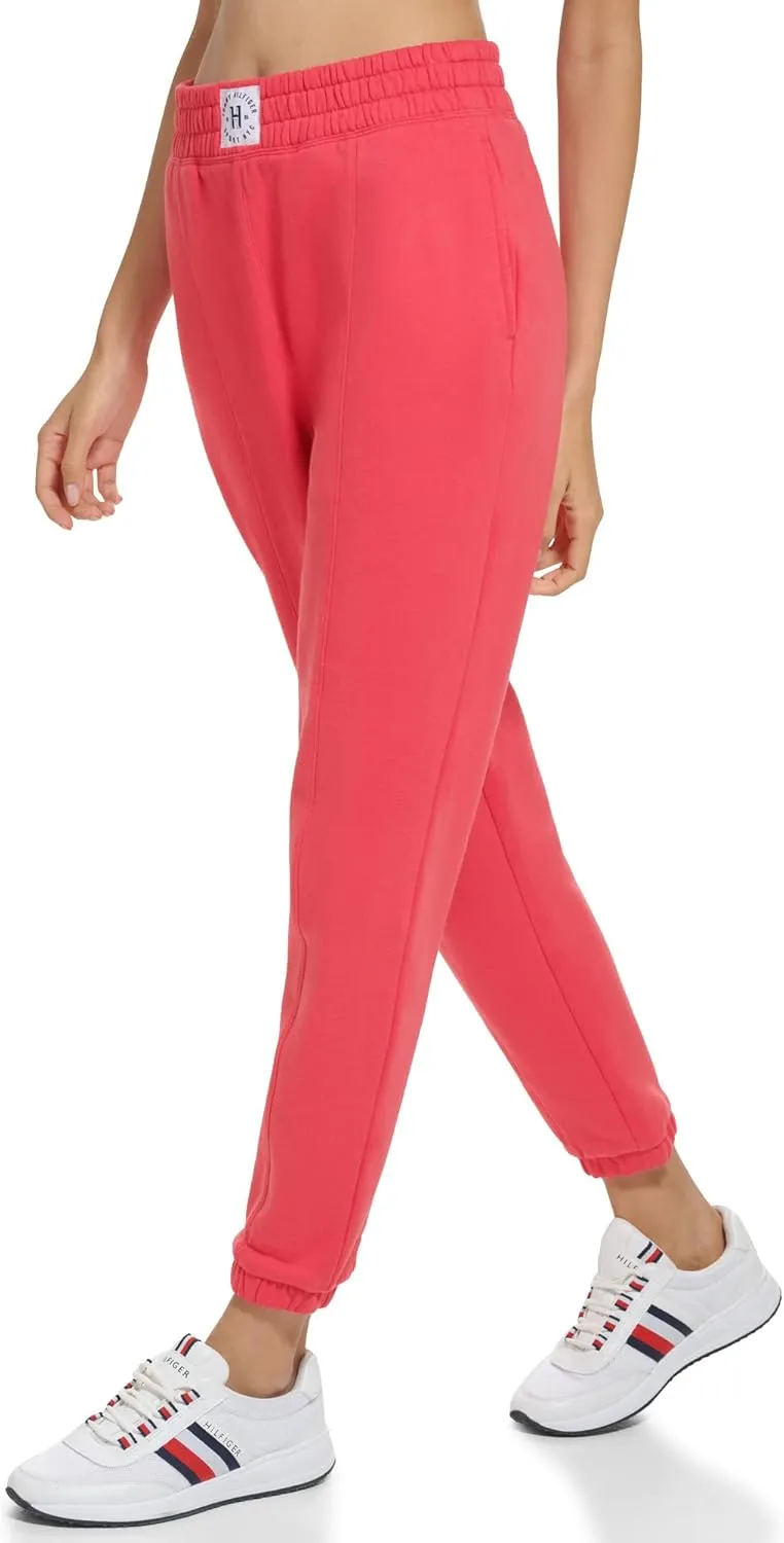 Tommy Hilfiger Women's Easy Fit Pintucks Elastic Ankles Jogger