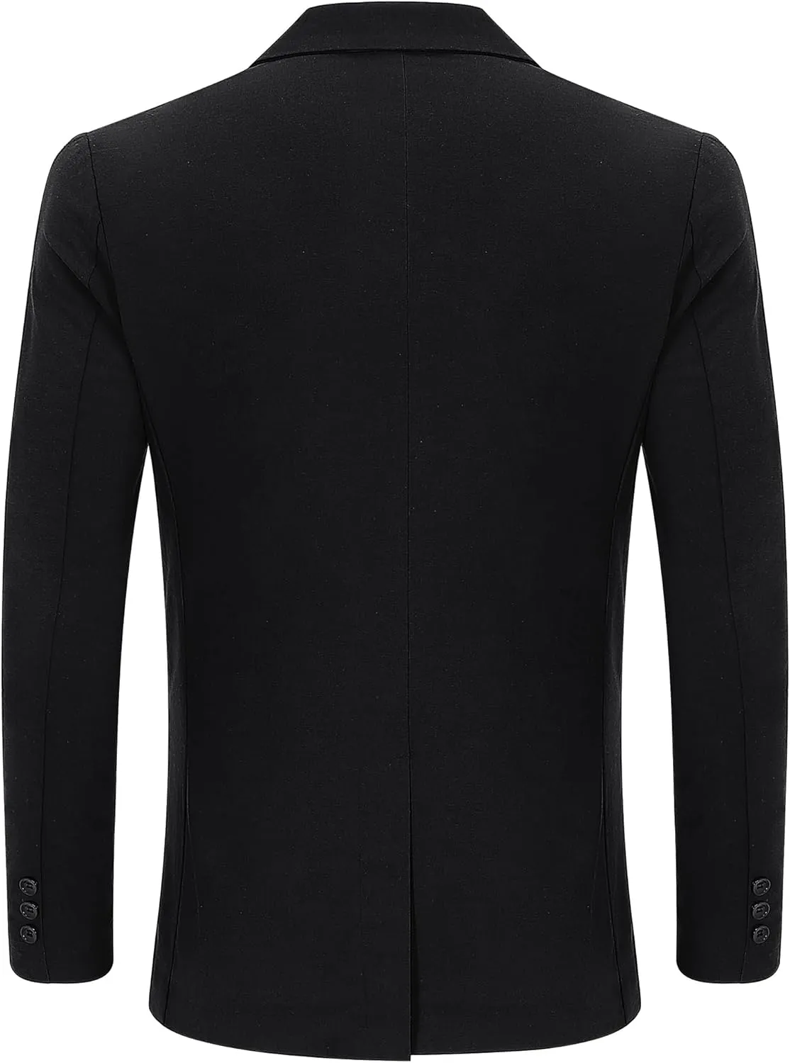 TURETRENDY Men's Casual Coat Lightweight Linen Blazer Regular Fit Sport Jackets Four Buttons Daily Suits