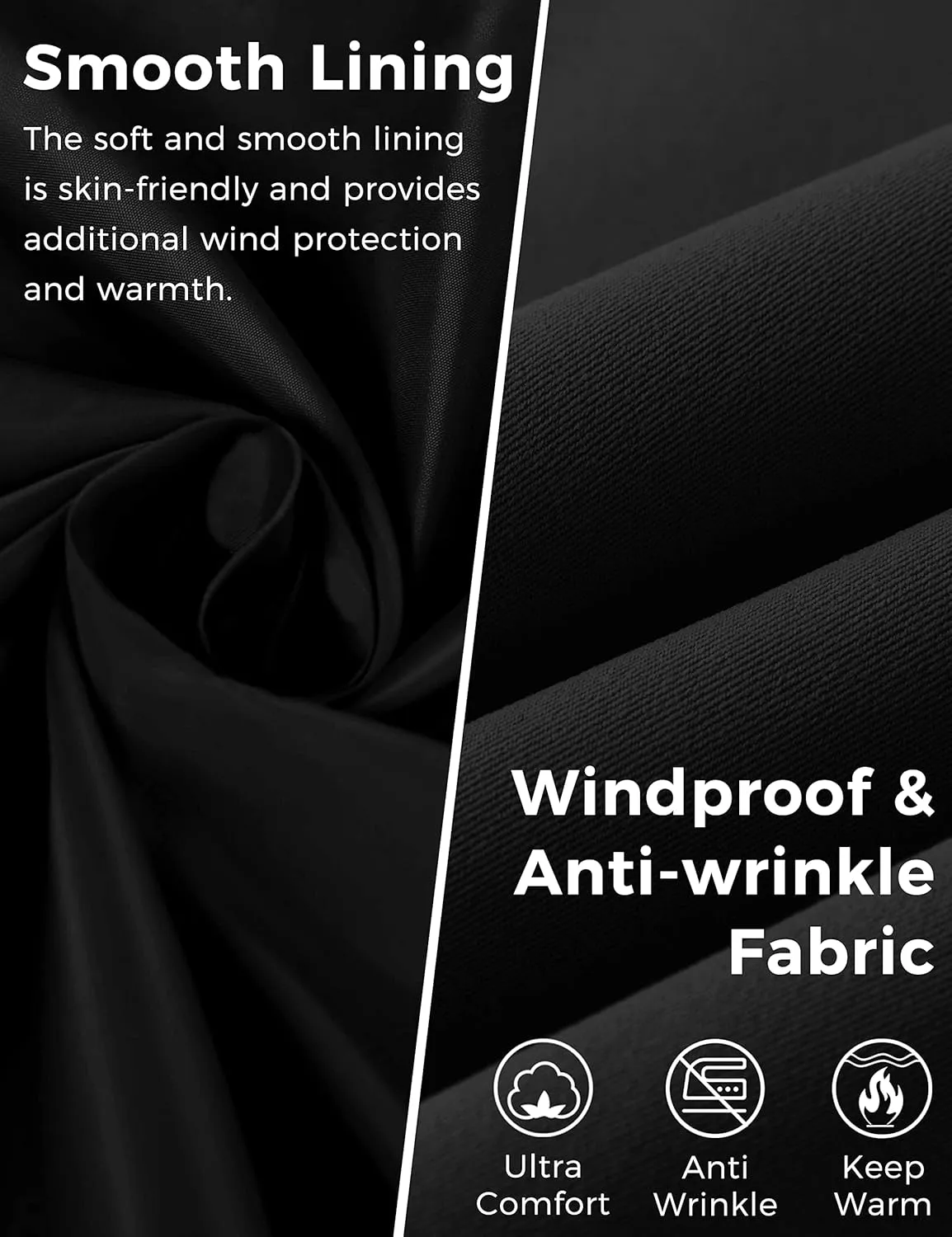 wantdo Women's Plus Size Trench Coat Double-Breasted Waterproof Lapel Overcoat Stylish Pea Coat with Detachable Hood