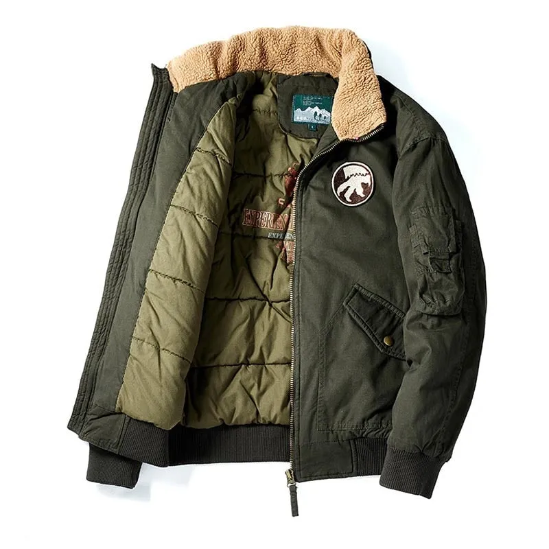 West Louis Winter Flight Bomber Thermal Parka
