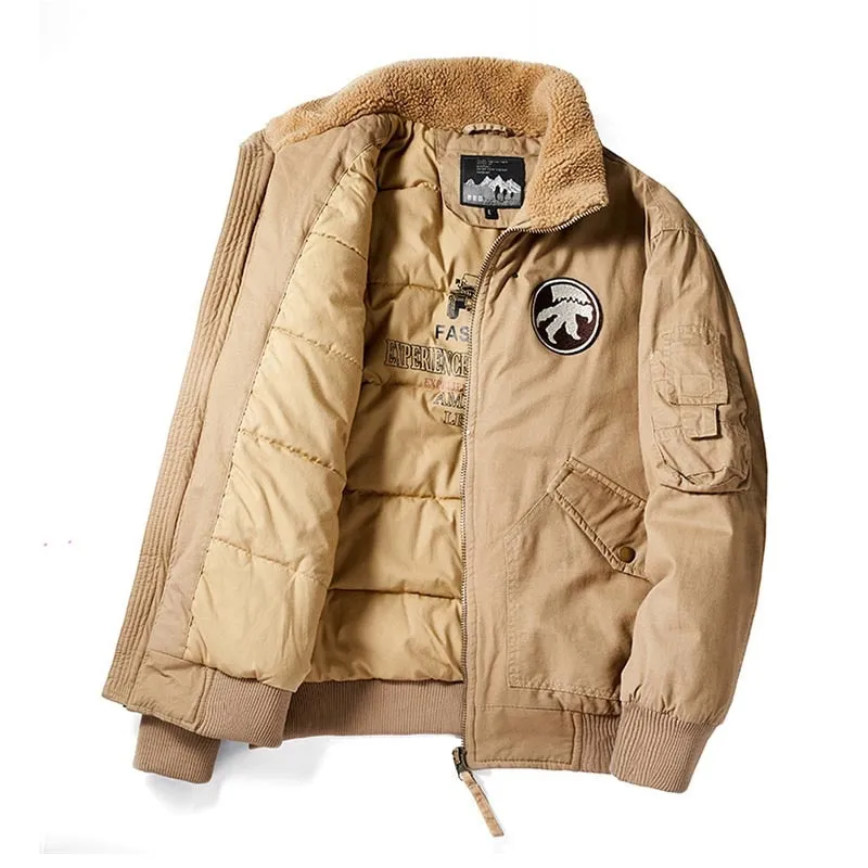 West Louis Winter Flight Bomber Thermal Parka