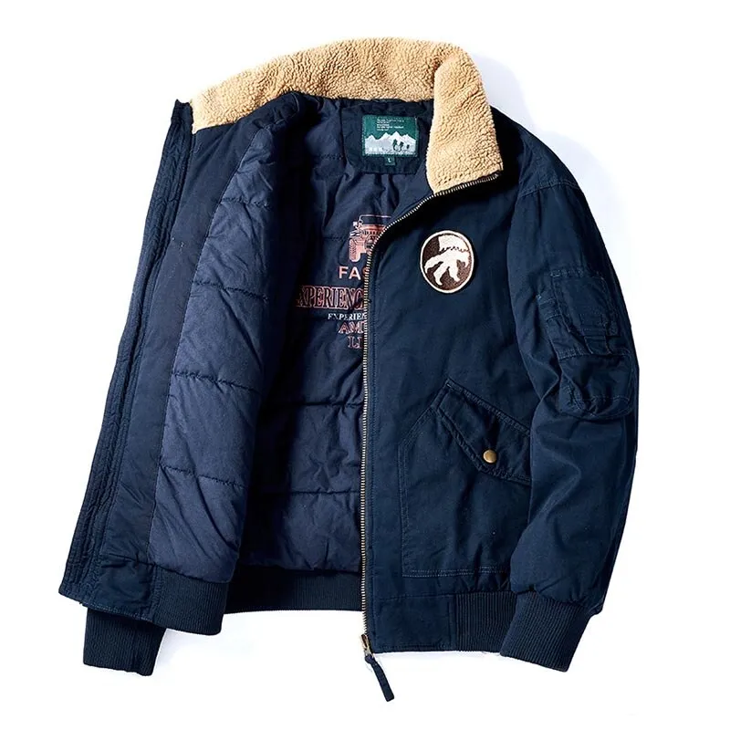 West Louis Winter Flight Bomber Thermal Parka