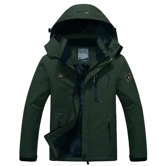 West Louis Winter Thermal Velvet Coat