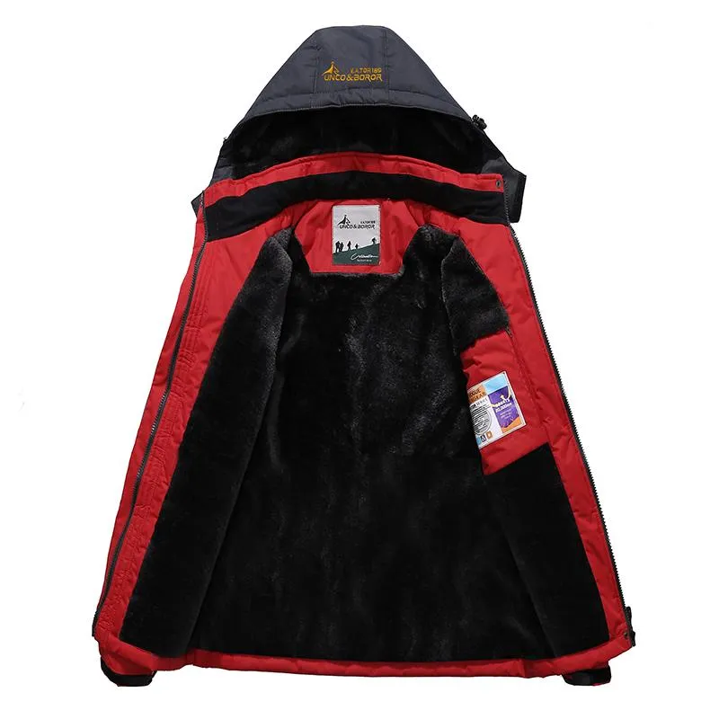 West Louis Winter Thermal Velvet Coat