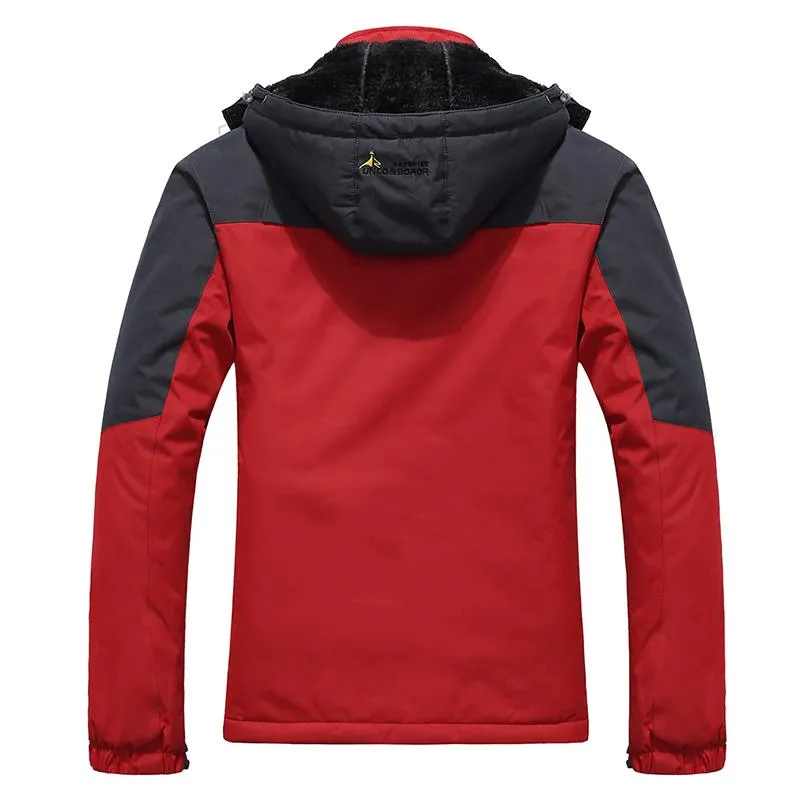 West Louis Winter Thermal Velvet Coat