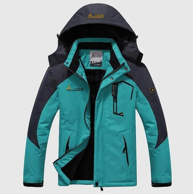 West Louis Winter Thermal Velvet Coat