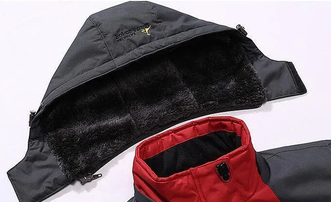 West Louis Winter Thermal Velvet Coat