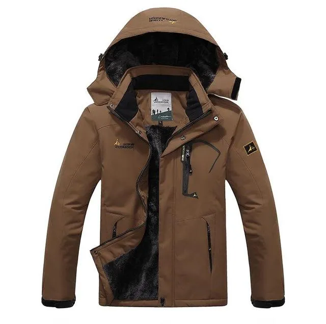 West Louis Winter Thermal Velvet Coat