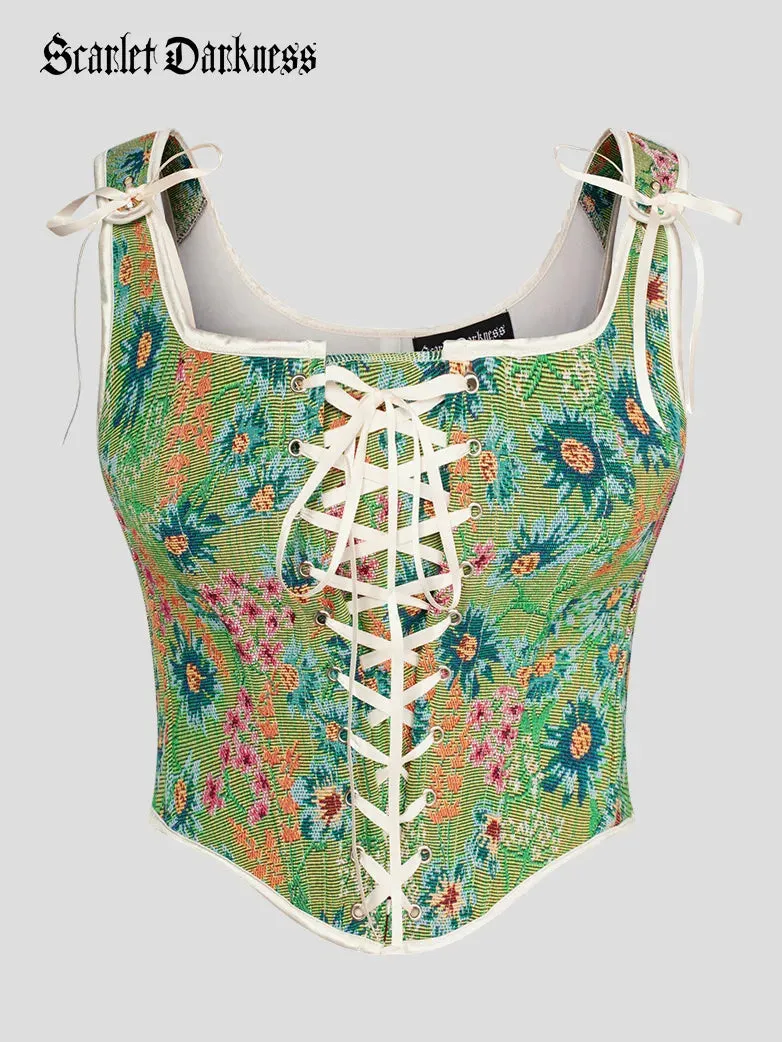 Women 10 Bones Renaissance Corset Tops